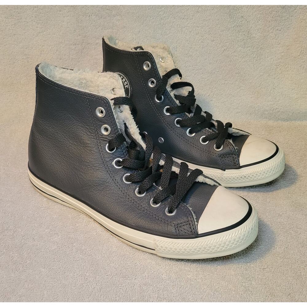 Converse  ALL STAR Chuck Taylor HI City Hiker Leather Shoes SZ Mens6.5-Wmns 8.5